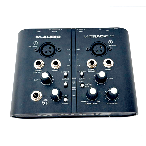 Interfejs audio USB M-Audio M-Track plus - obrazek 3