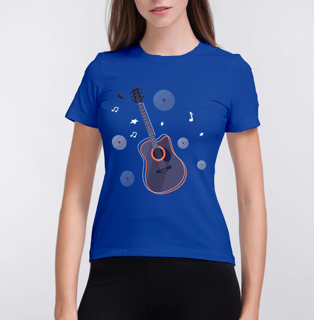 Koszulka dla Gitarzystki - obrazek 2