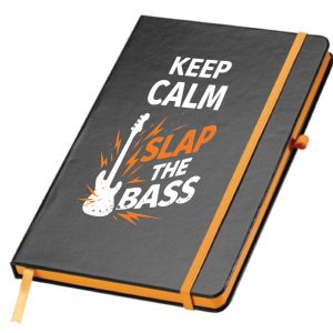 Notes dla basisty "Keep calm and slap the bass dla najlepszego gitarzysty"