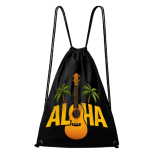 Plecak-worek dla miłośników ukulele – „Aloha”